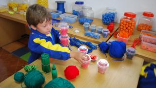 child playing